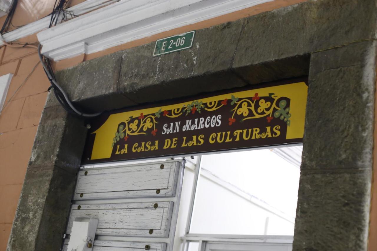 San Marcos Cultural & Guesthouse Quito Exterior foto